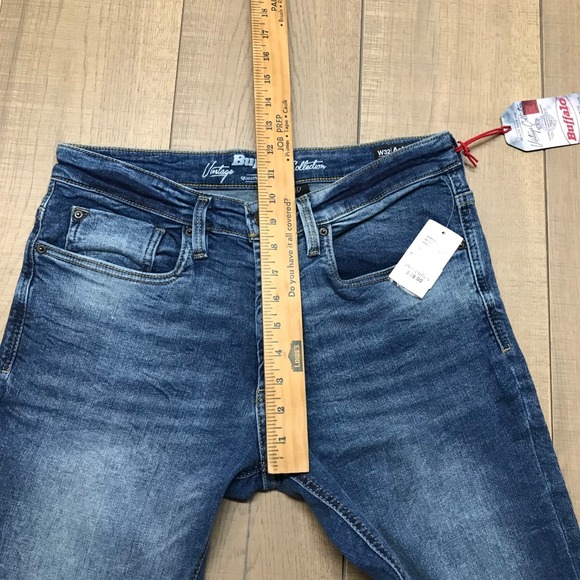 Buffalo David Bitton Ash-X Jeans Mens Size 32 X 32 Slim Stretch Basic Denim NEW - Picture 9 of 11